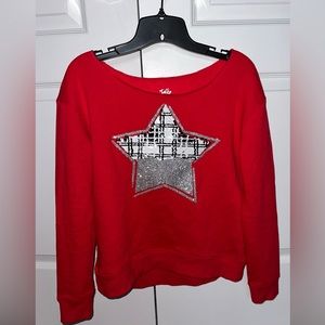 Justice Reversible Sequin Sweater